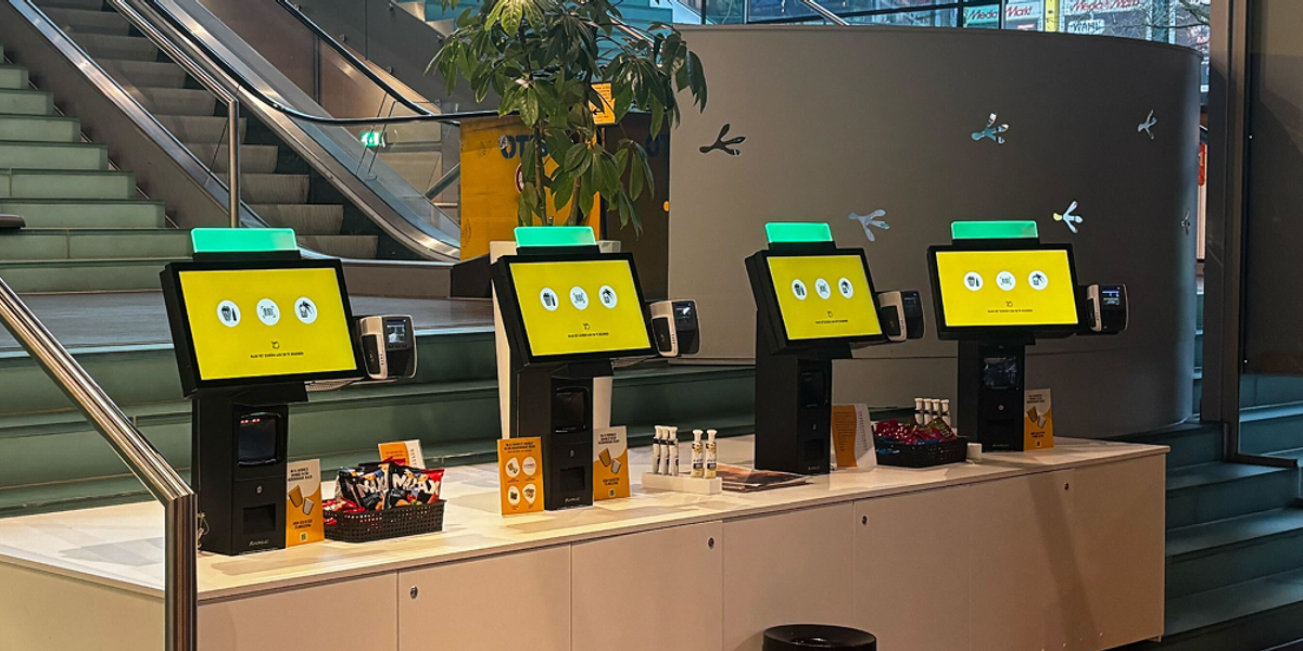POS-skjermer og touchskjermer