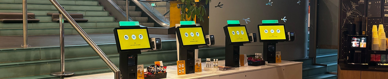 POS-skjermer og touchskjermer